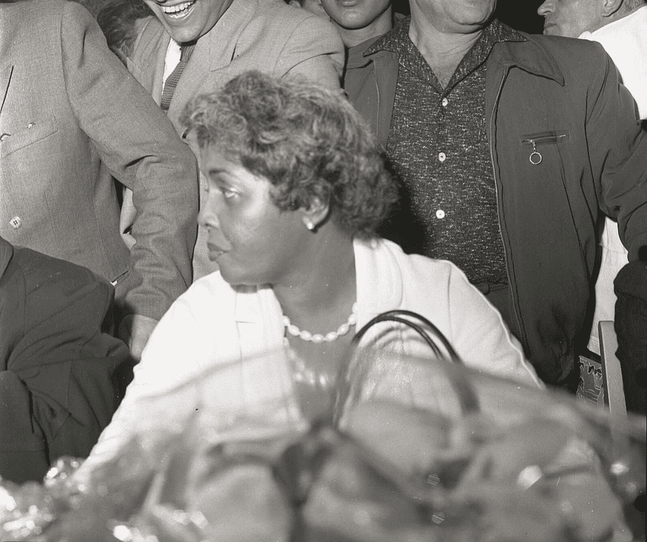 Louis and Lil Armstrong visit to Israel, April 1959