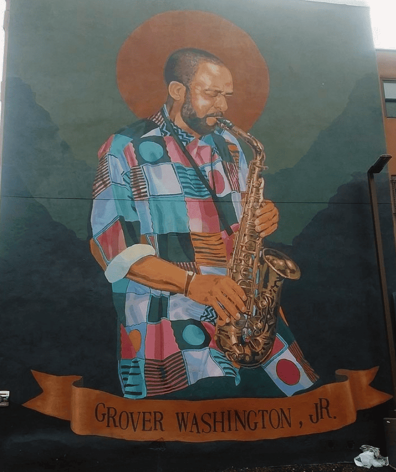 Grover Washington, Jr mural